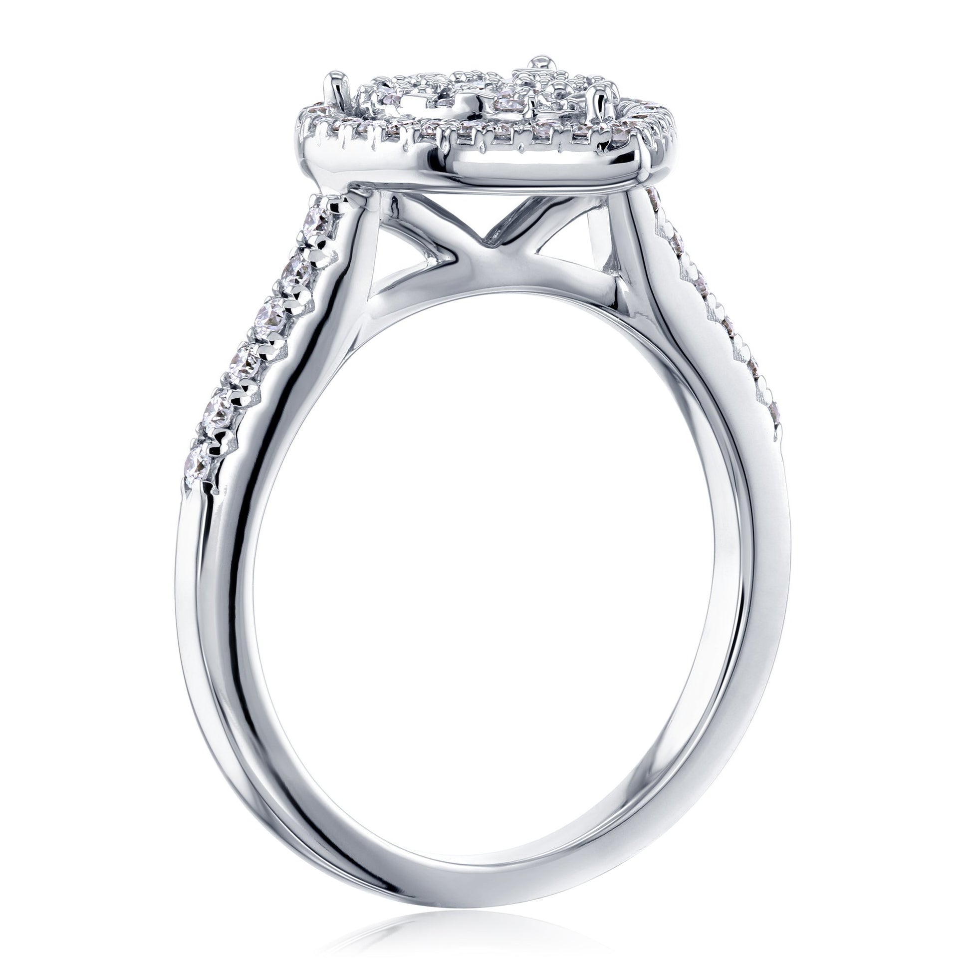 Kobelli Diamond Cluster Rings