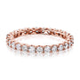 Kobelli 1 CTW Deep U-Prong Natural Diamond Eternity Wedding Band in 14k Gold