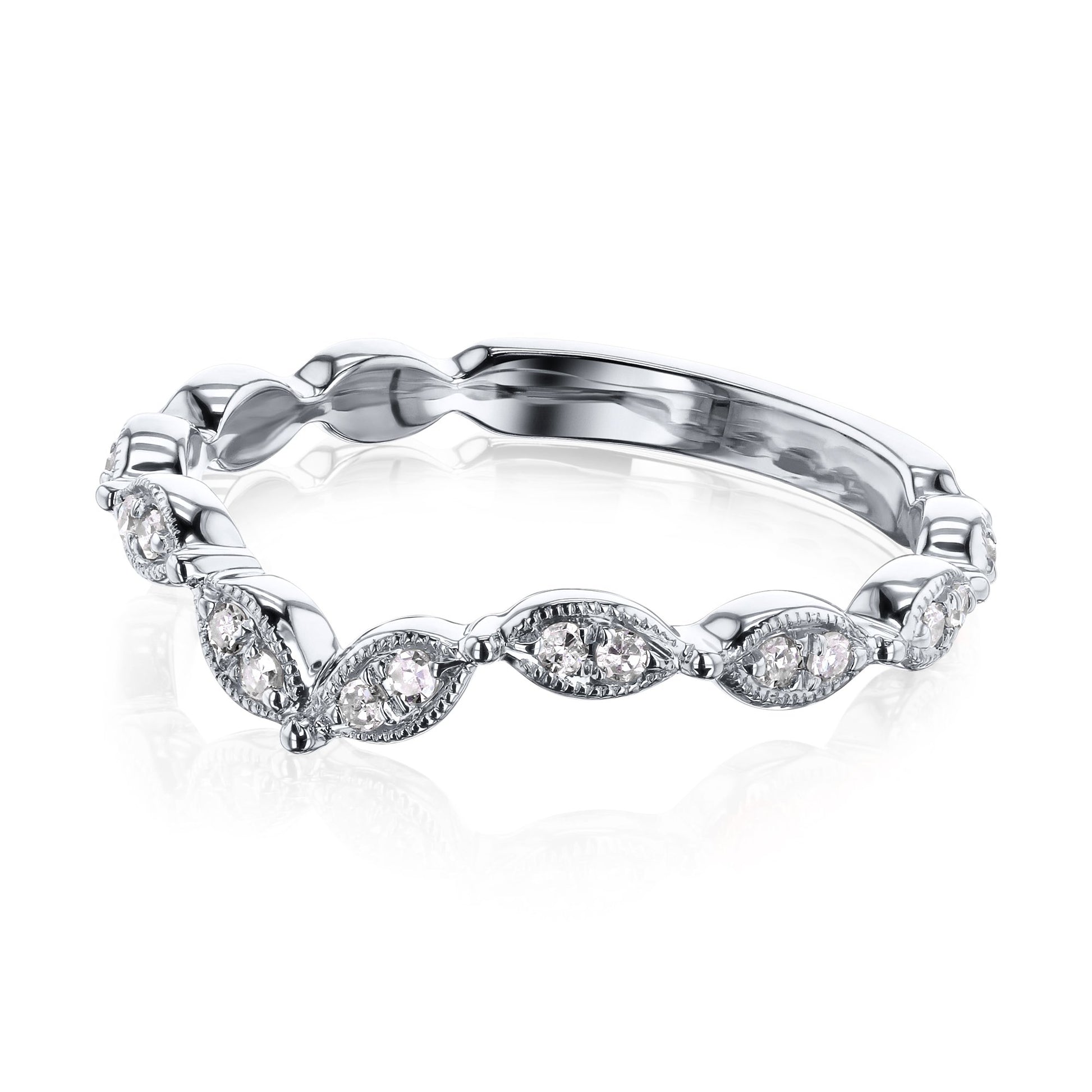 Kobelli Curved Diamond Band