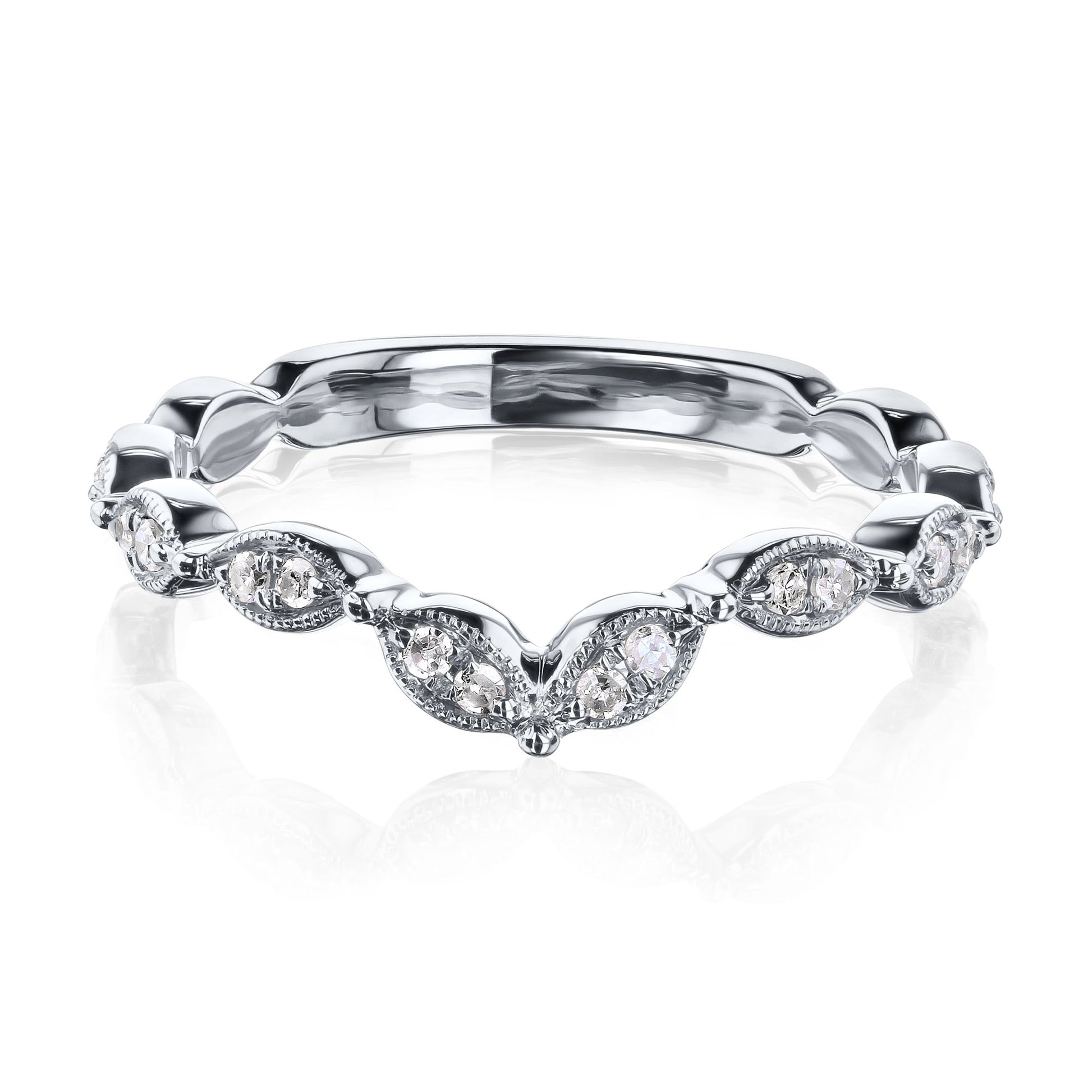 Kobelli Curved Diamond Band