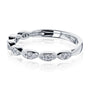 Kobelli Scallop Diamond Band