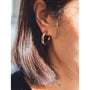 Kobelli 4x25 MM Open Hoop Earrings