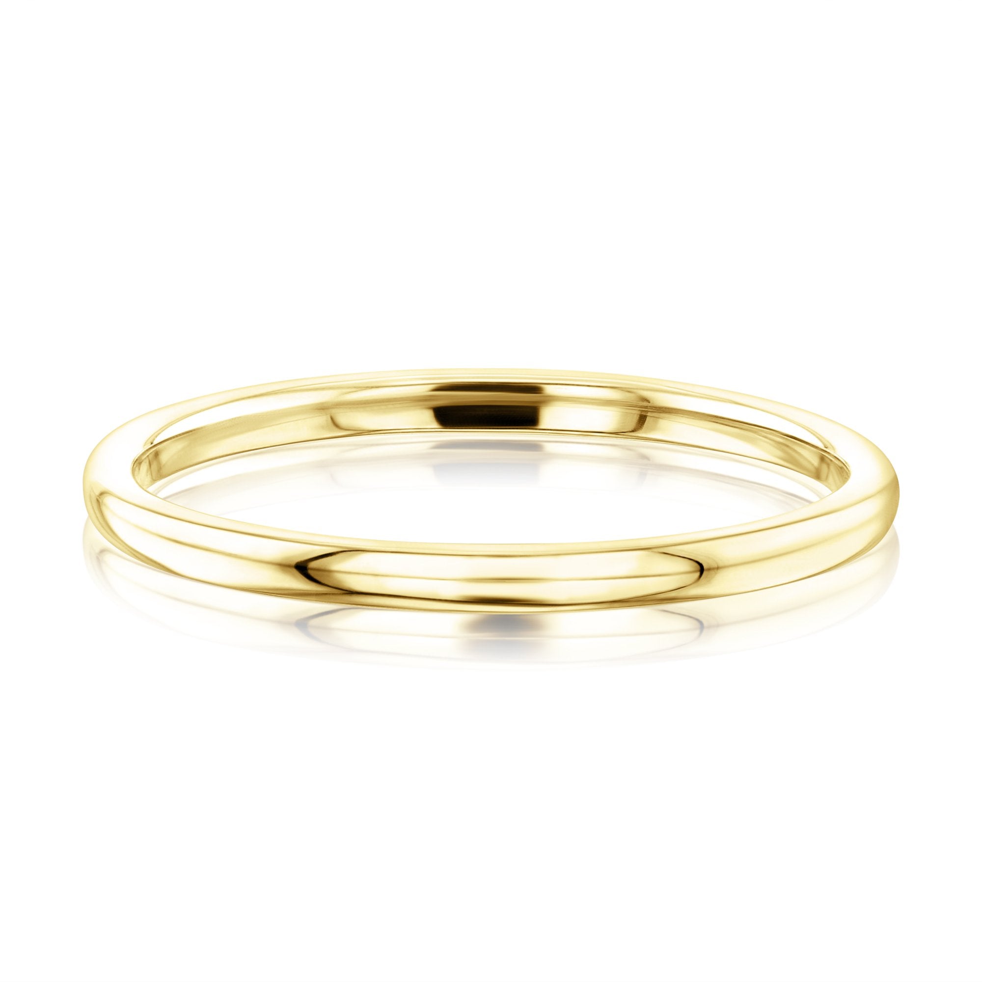 1.6mm Plain Gold Dinah Ring