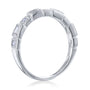 Kobelli Vintage Style Baguette Diamond Band