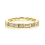 Kobelli Vintage Style Baguette Diamond Band