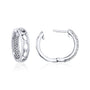 Kobelli Mini Hoop Pave Earrings