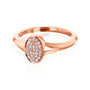 Kobelli Oval Diamond Cluster Ring