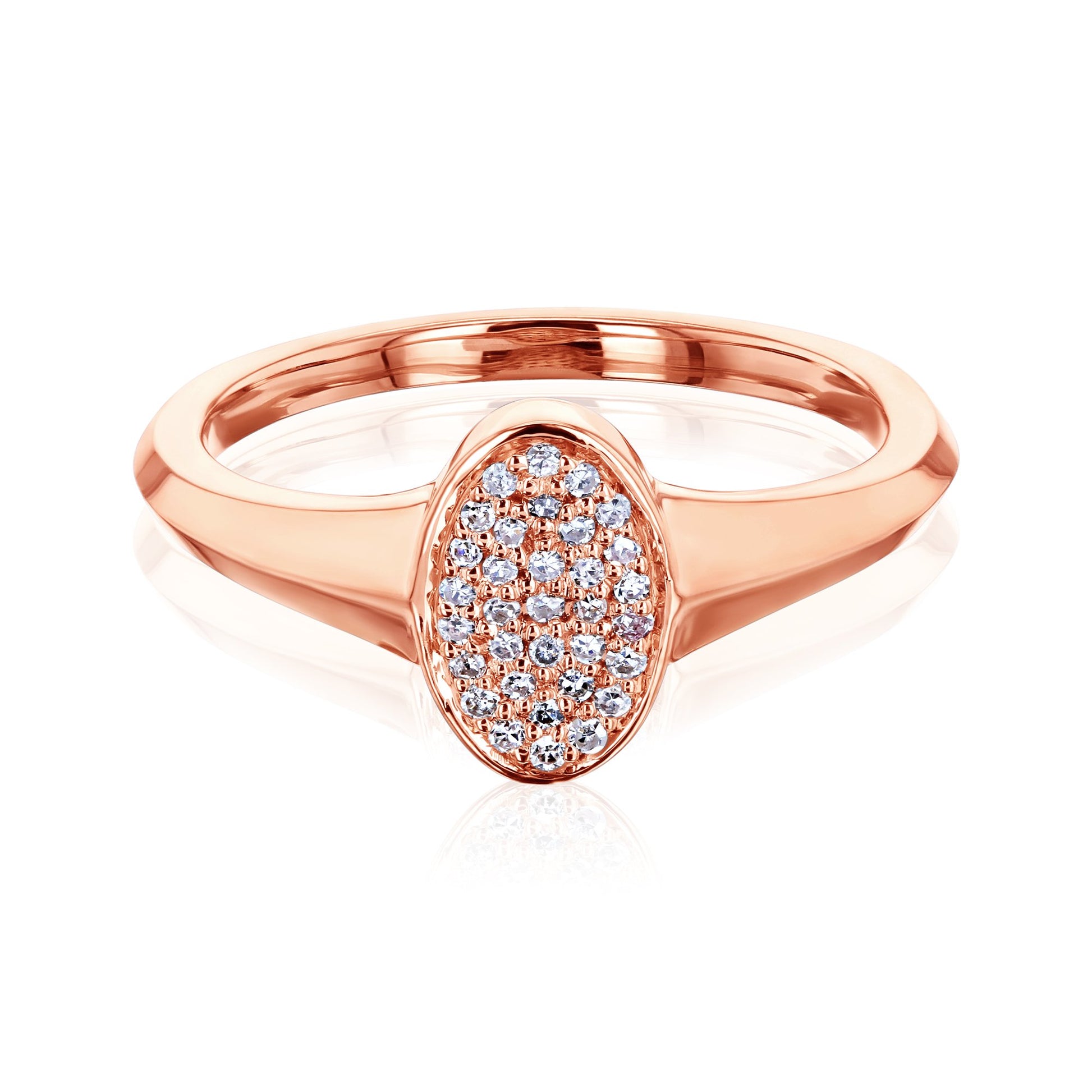 Kobelli Oval Diamond Cluster Ring