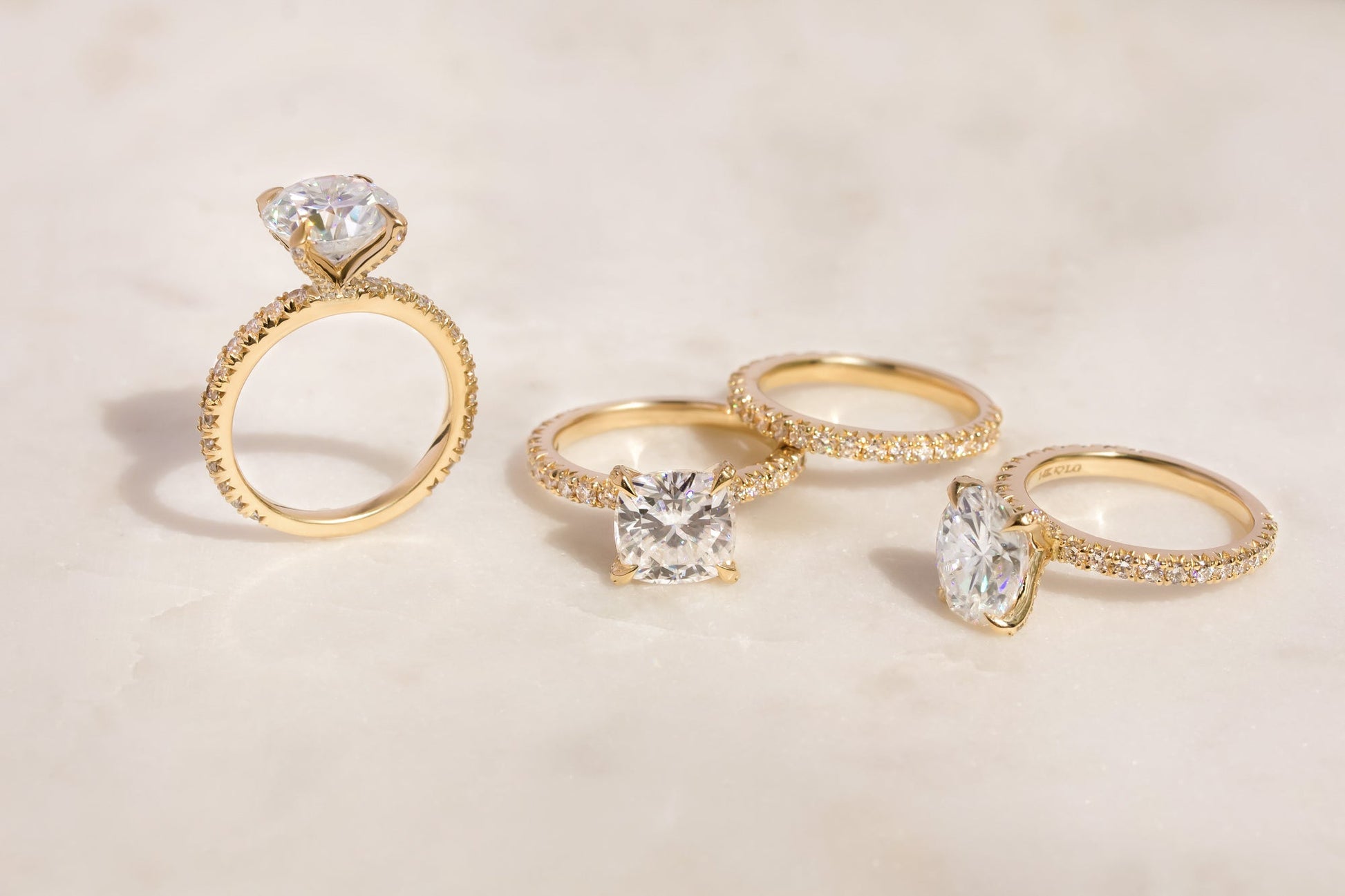 Kobelli Lab Grown Diamond Wedding Band