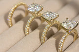 Aliança de casamento de diamante cultivada em laboratório Kobelli
