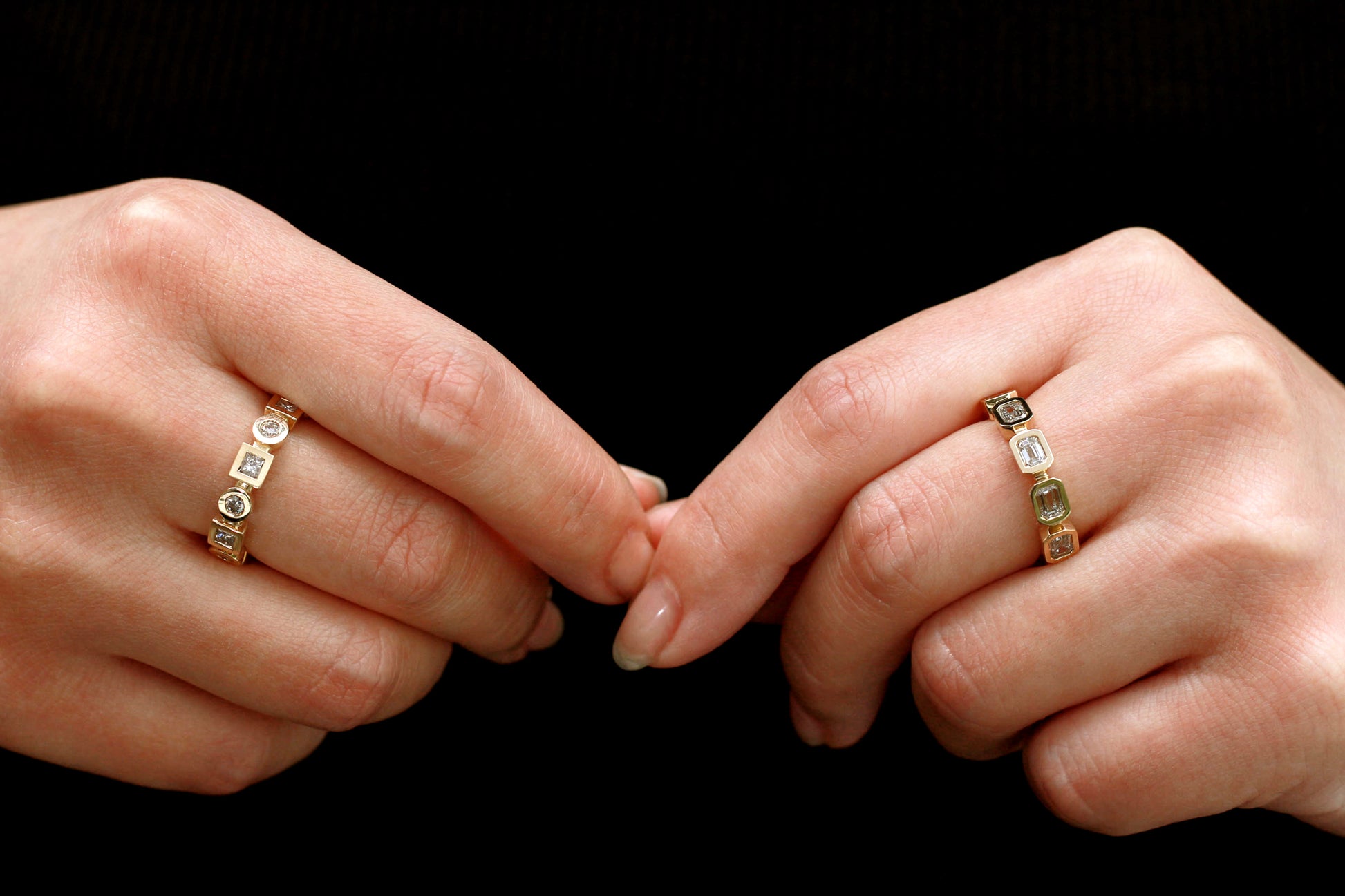 Kobelli Mixed Bentley Diamond Ring