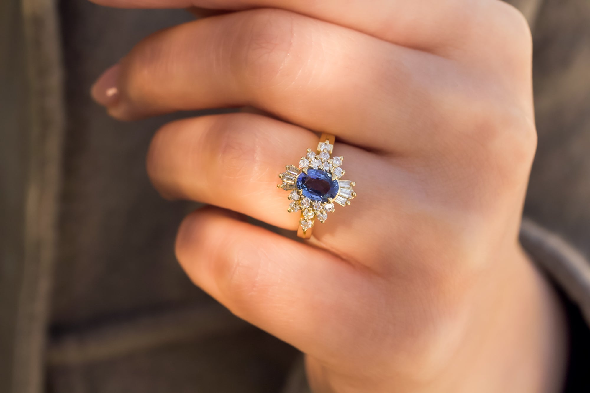 1.5 Carat Sapphire Overture Ring