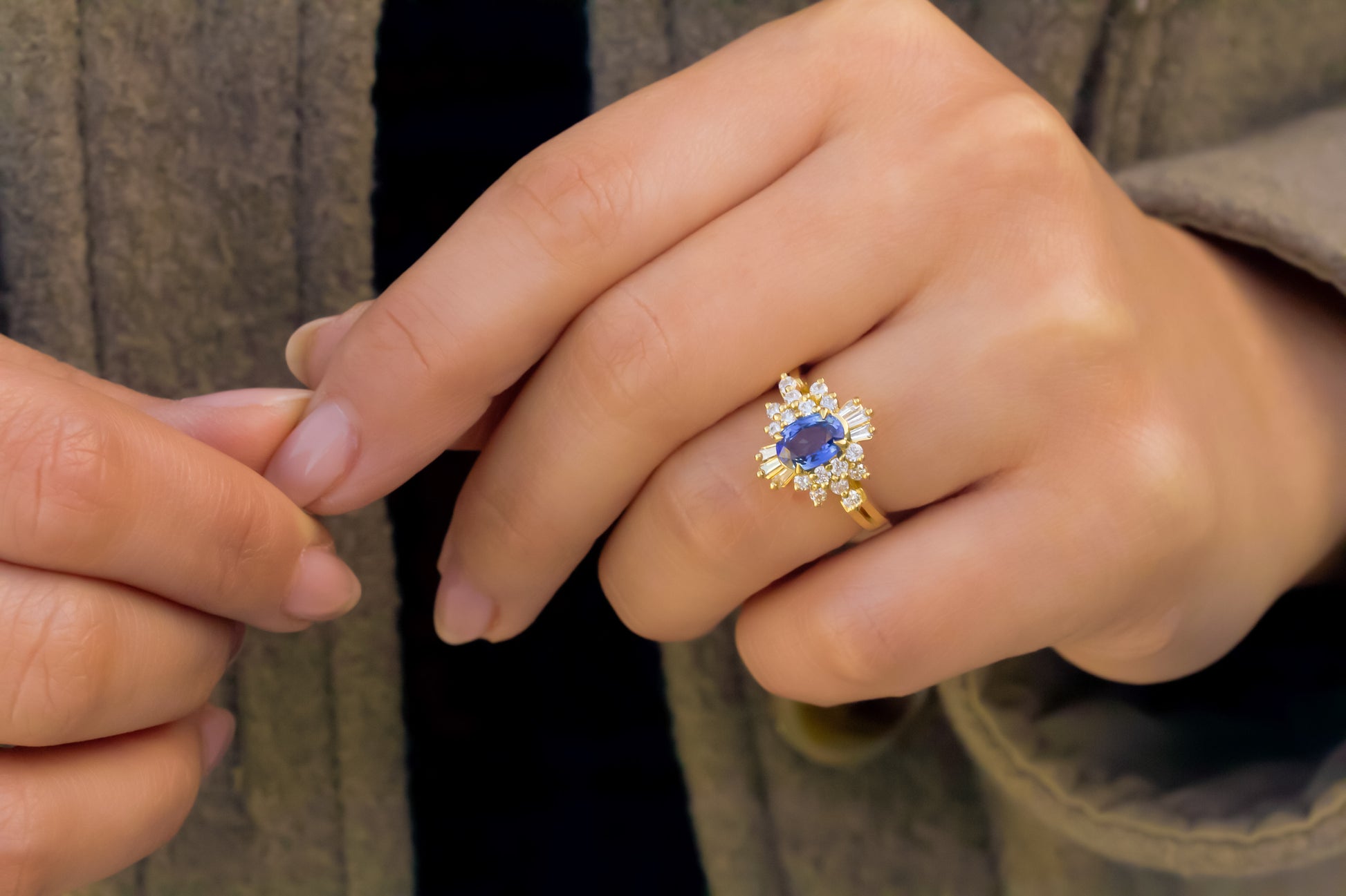 1.5 Carat Sapphire Overture Ring