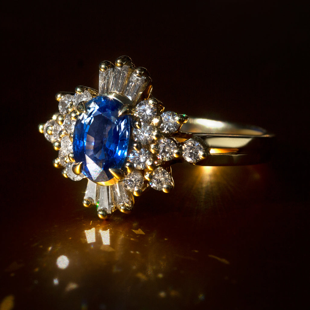 1.5 Carat Sapphire Overture Ring