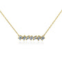 Kobelli Mixy Natural Diamonds Bar Necklace