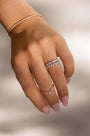 Kobelli Mixy Symmetric Diamond Row Band