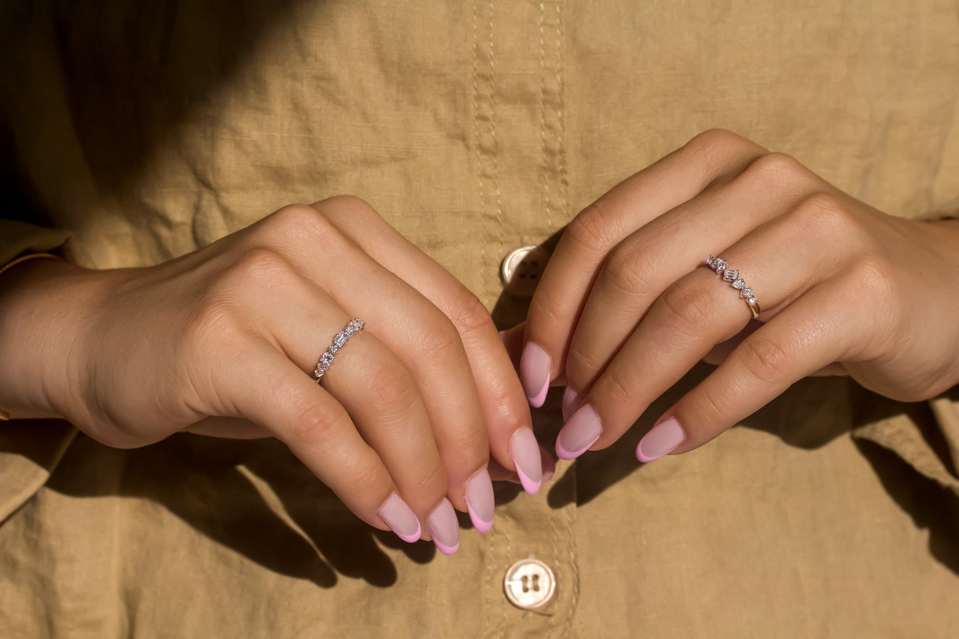 Kobelli Mixy Diagonal Diamond Row Band