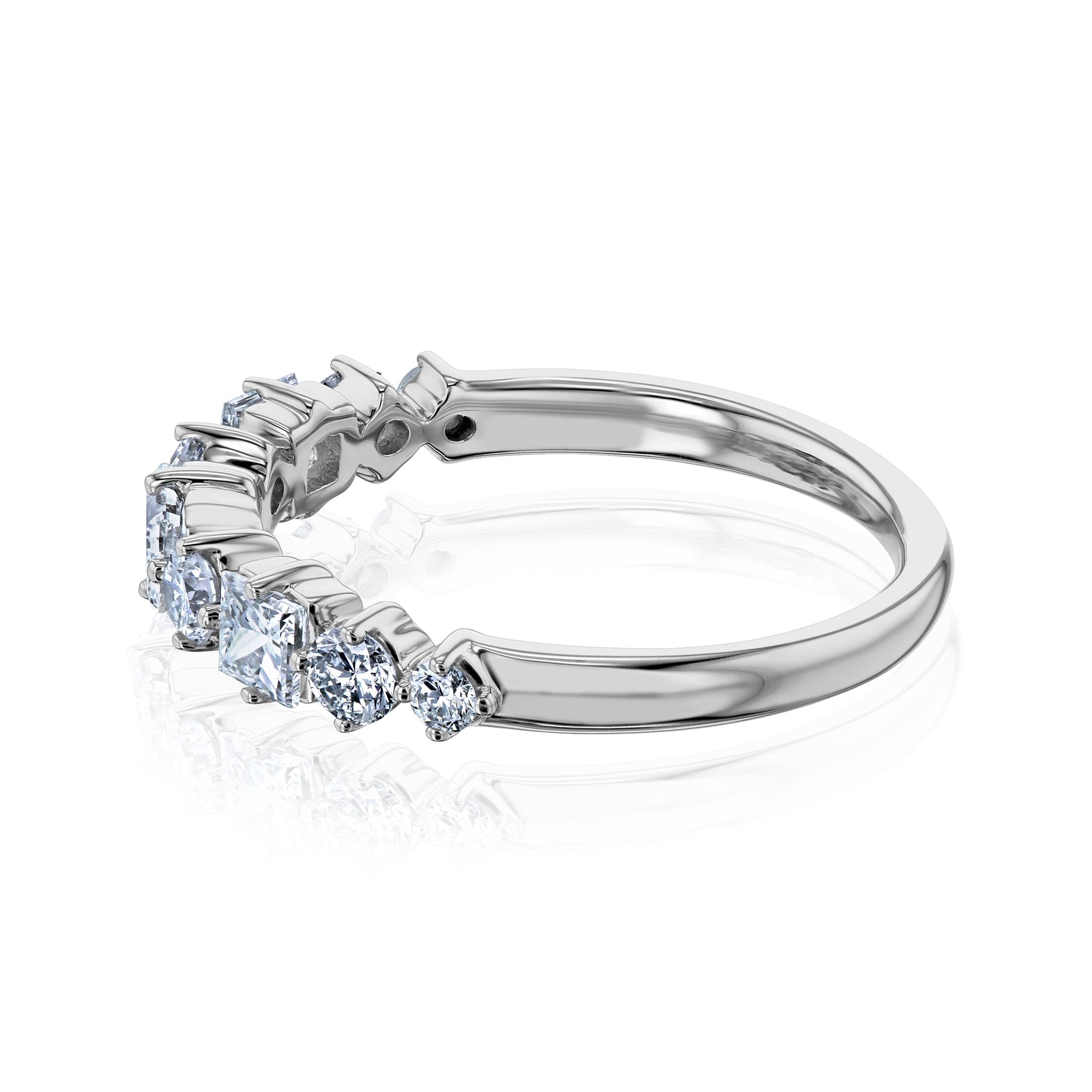 Kobelli Mixy Symmetric Diamond Row Band