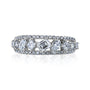 Kobelli Mixy Diagonal Triple Strand Diamond Row Band