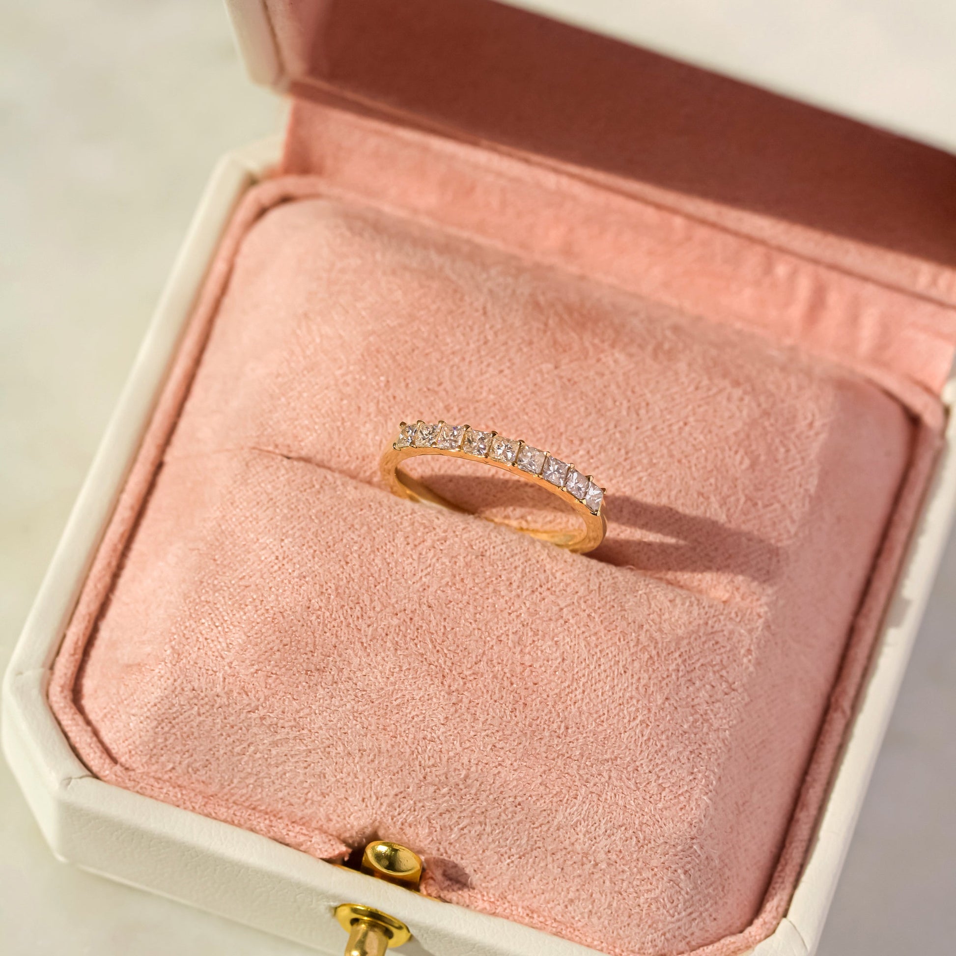 Kobelli Natural Diamond Princess Band
