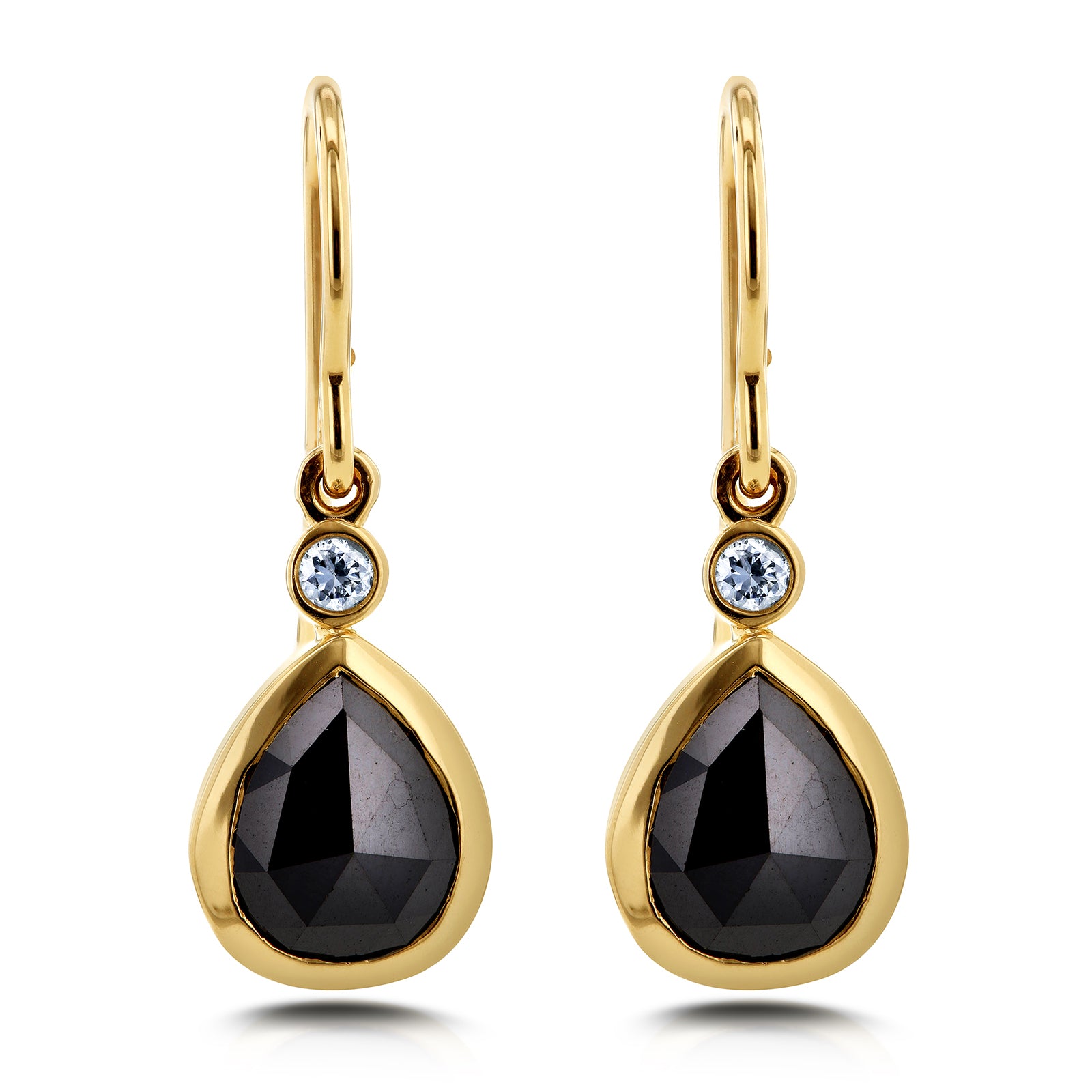 2.48 Carat Black Diamond Zahra Earrings