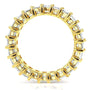 Kobelli Princess Baguette Diamond Eternity Band 3 7/8 CTW in 14K Yellow Gold 71199X_4.5