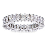 Kobelli prinsessa baguette diamant evighetsband 2 7/8 ctw 18k vitguld - storlek 5,25 71305x/5,25w