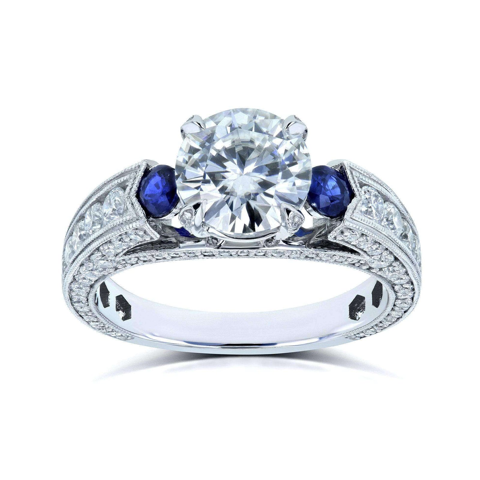 3.74 Carat Moissanite Luna Ring