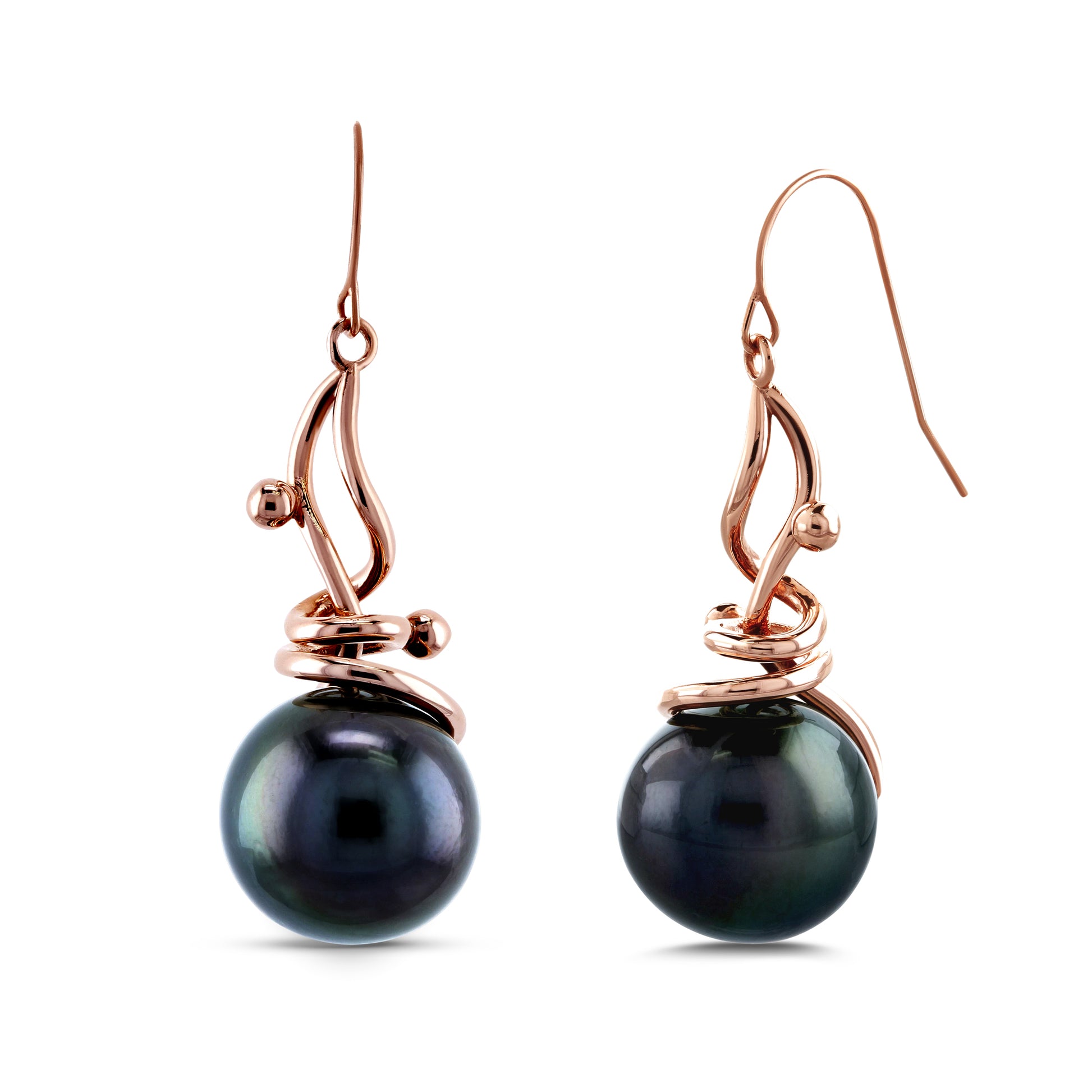 Grey Pearl Earrings