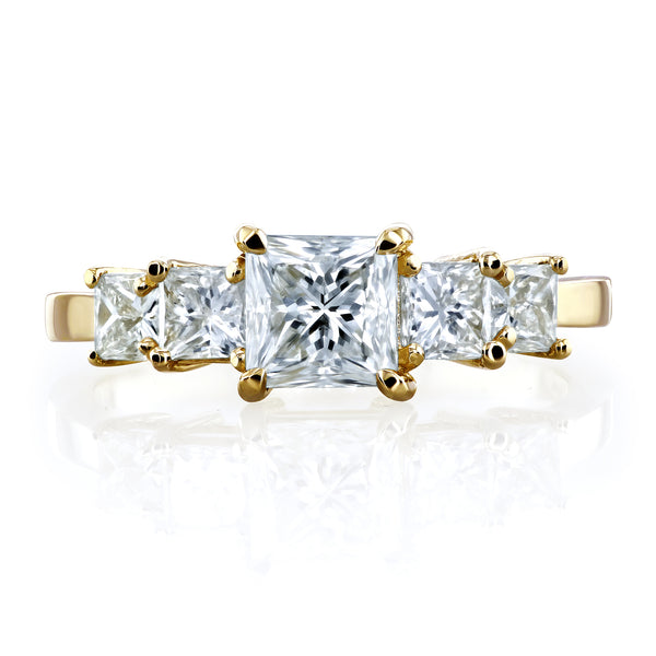 Five Stone Diamond Princess (EGL Certified)