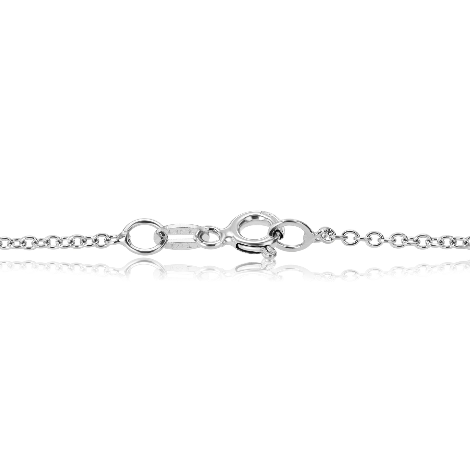 2.3 Carat Natural Diamond Station Necklace
