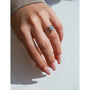 Kobelli The Pear Hidden Halo Diamond Ring (GIA Certified)