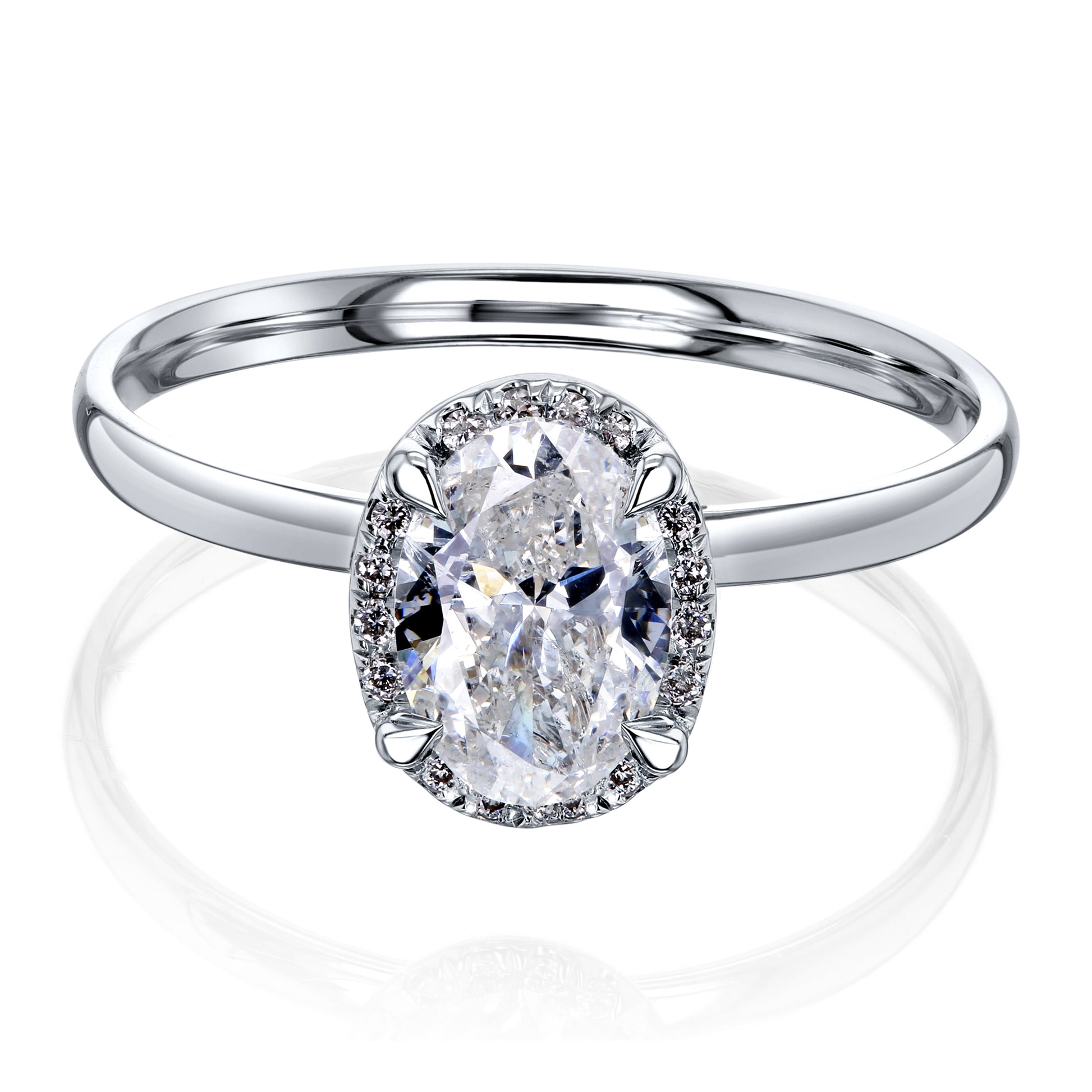 1 Carat Natural Diamond Dalilah Ring (AGA)