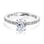 Kobelli Oval Diamond Engagement Ring