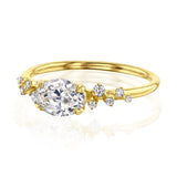 Kobelli Romantic East-West Oval Diamond Ring
