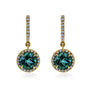 Kobelli Tourmaline & Diamond Earrings