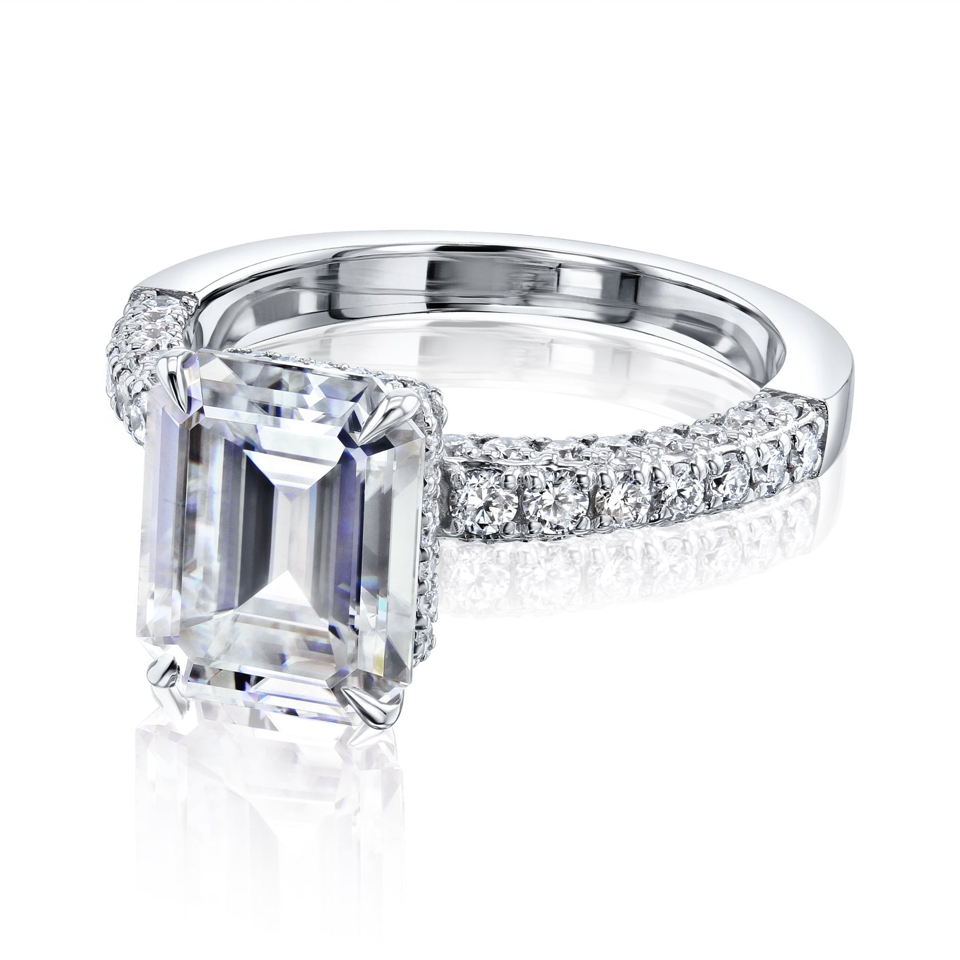 Kobelli Anastasia Moissanite Engagement Ring