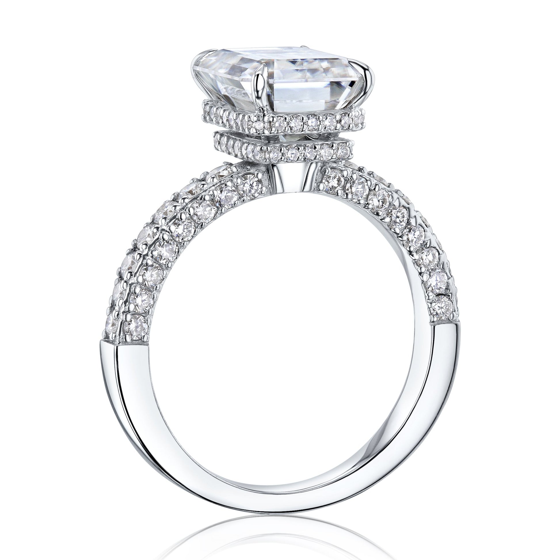 Kobelli Anastasia Moissanite Engagement Ring