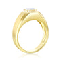 Kobelli Asscher Modern Bezel Men's Band (Certified)