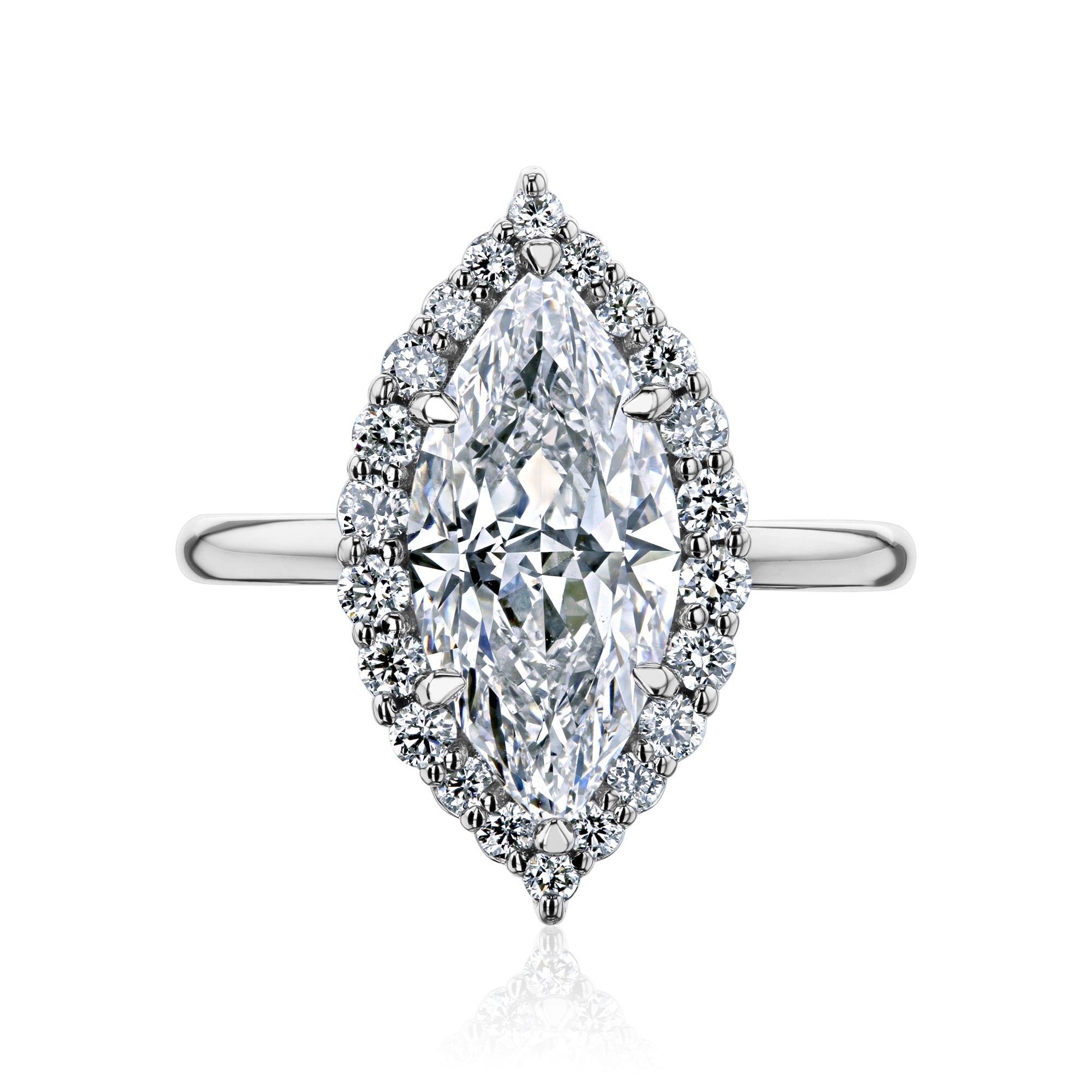 Kobelli Margaux Diamond Ex Engagement Ring