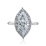 Ehemaliger Verlobungsring mit Margaux-Diamant von Kobelli