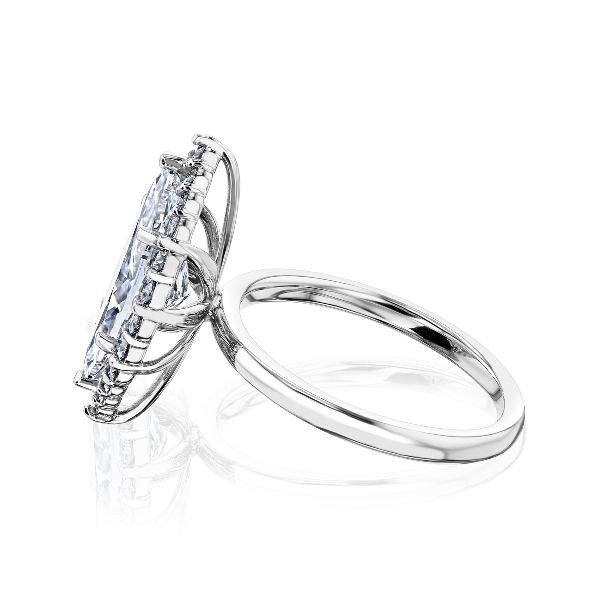 Kobelli Margaux Diamond Ex Engagement Ring