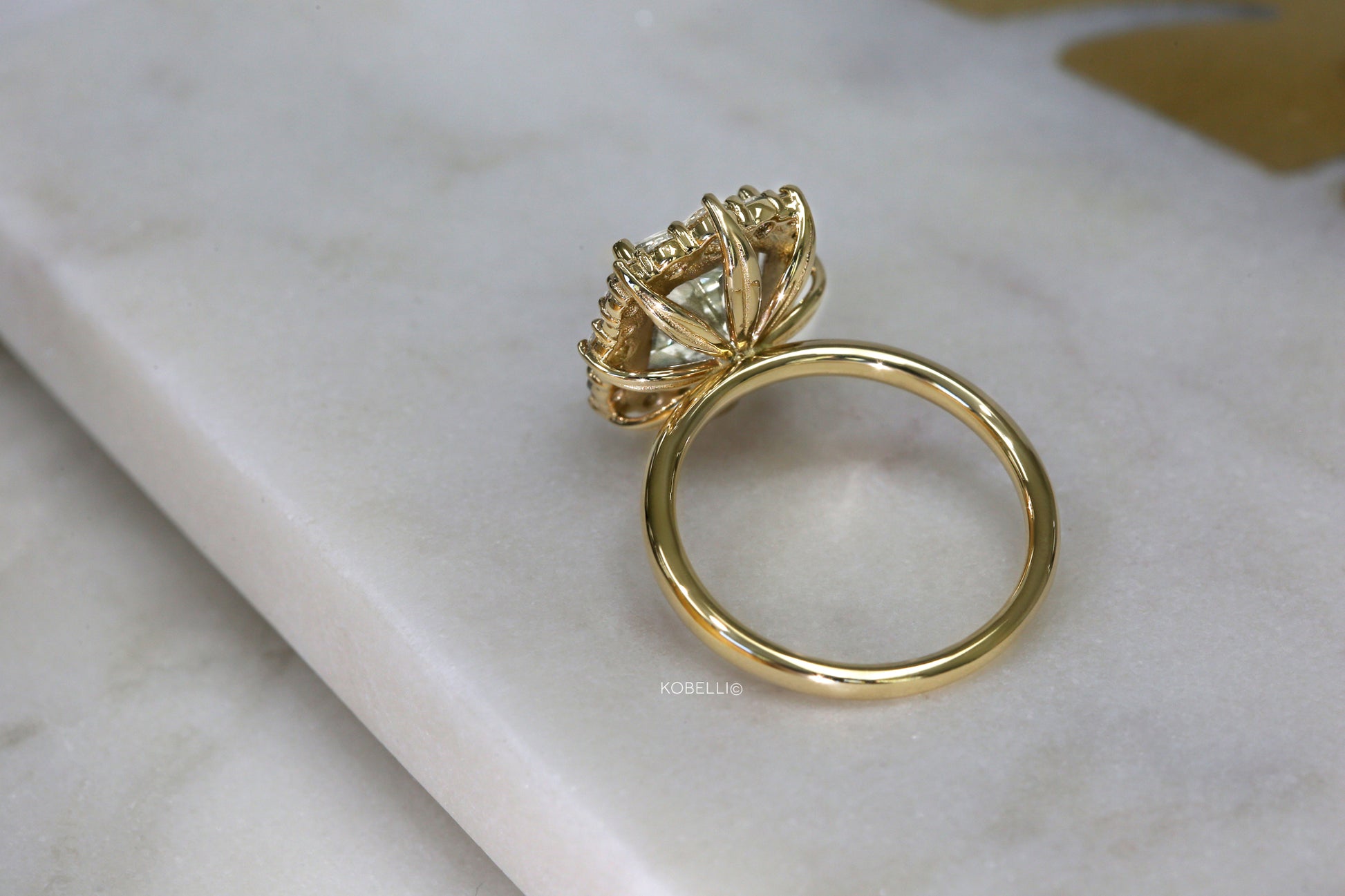 4.73 Carat Natural Diamond Rocaille Ring (EGL)