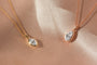 Solitaire Marquise Diamond Necklace 0.51 Carat