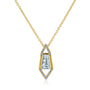 Kobelli Baguette Diamond Necklace