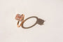 Kobelli Emerald Pink Diamond Cocktail Engagement Ring