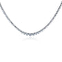 Kobelli Baguette Diamond Necklace