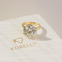 Kobelli 10.51-Carat Genuine Diamond Ring
