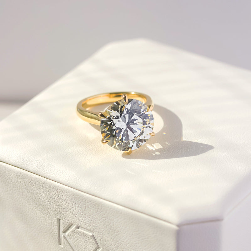 Kobelli 10.51-Carat Genuine Diamond Ring