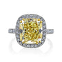 Kobelli Canary Fancy Yellow Diamond Ring